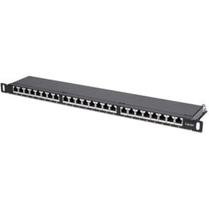 Intellinet Patch Panel Cat6A Ftp 24-Port 19" 0.5U Shielded 90?? Top-Entry Punch 720922