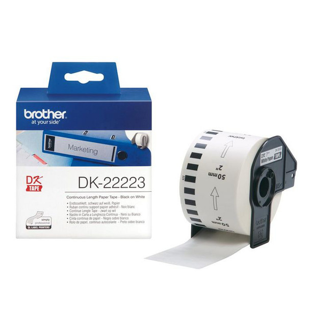 Brother DK-22223 White Continuous Labels 50mm DK-22223