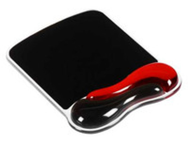 Kensington 62402 Duo Gel Mouse Pad Black/Red 62402