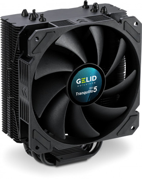 Gelid Tranquillo 5 Quiet CPU Cooler with PWM Fan GEL-TRANQUILLO-5