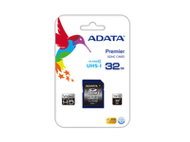 ADATA ASDH32GUICL10-R 32GB SDHC Class 10 USH-I ASDH32GUICL10-R