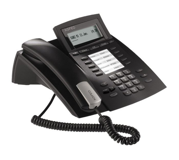 AGFEO 6101424 Systemtelefon ST22 IP schwarz 6101424