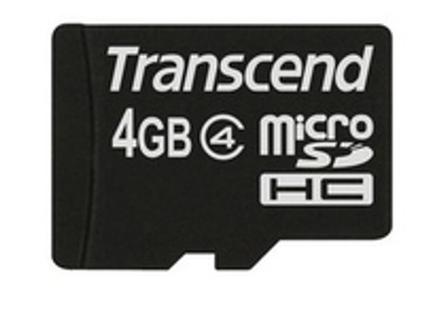 Transcend TS4GUSDC4 MicroSD Card SDHC Class 4 .4GB TS4GUSDC4