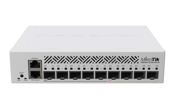 MikroTik CRS310-1G-5S-4S+IN Cloud Router Switch CRS310-1G-5S-4S+IN