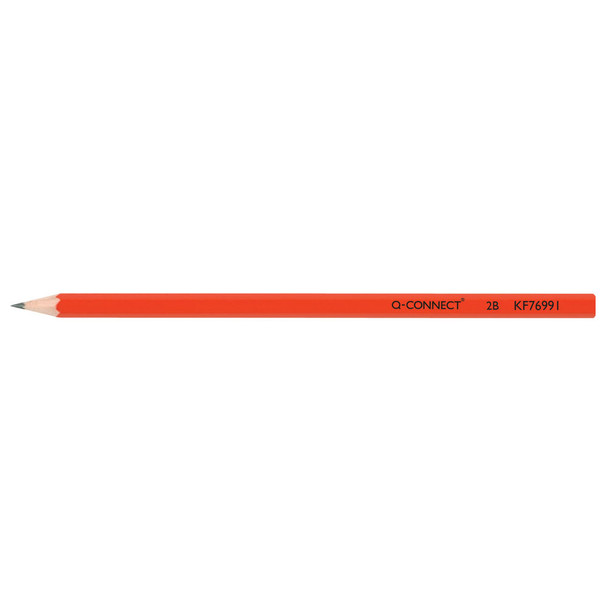 12 x Q-Connect 2B Office Pencil Can provide soft shade and sharp lines KF76 KF76991