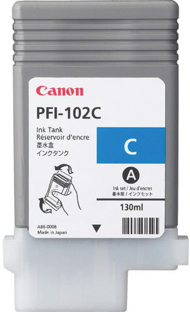 Canon 0896B001 Ink Cyan PFI-102C 0896B001