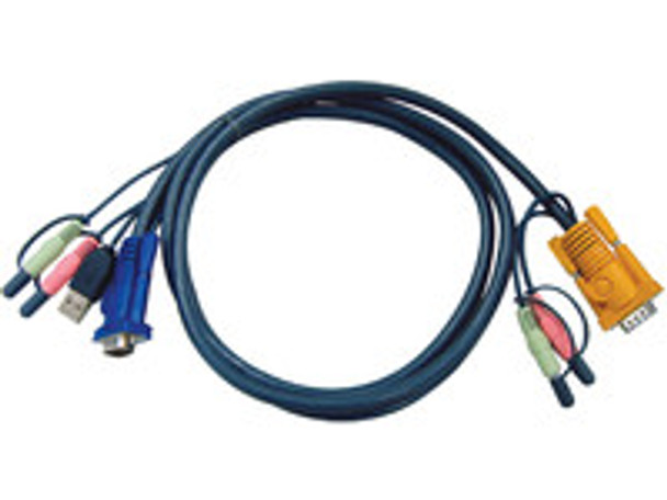 Aten 2L-5302U USB Cable 1.8m Audio 2L-5302U