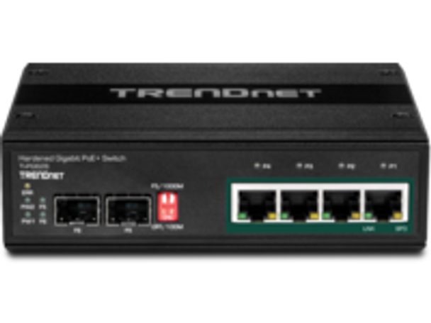 TrendNET TI-PG62B 6-port Gigabit PoE+ Switch TI-PG62B