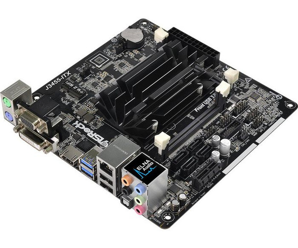 Asrock J3455-ITX Intel J3455-ITX M-ITX. 2xD3 J3455-ITX