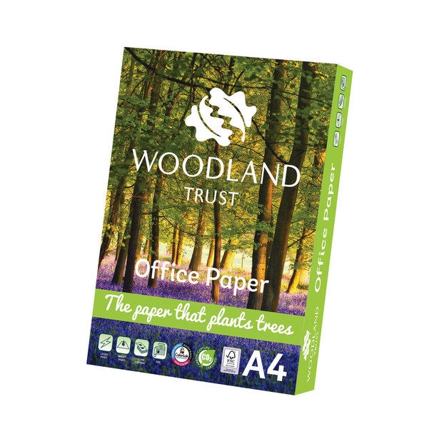 Woodland Trust A4 Office Paper 75gsm Pack of 2500 WTOA4 PPR00138