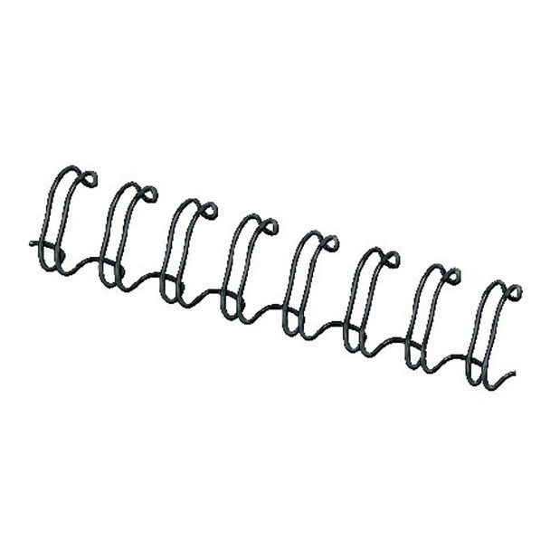 Fellowes Wire Binding Element 10mm Black Pack of 100 53265 BB53265