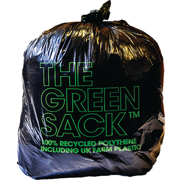 The Green Sack Medium Duty Refuse Sack Pack of 200 GR0006 BPI84006