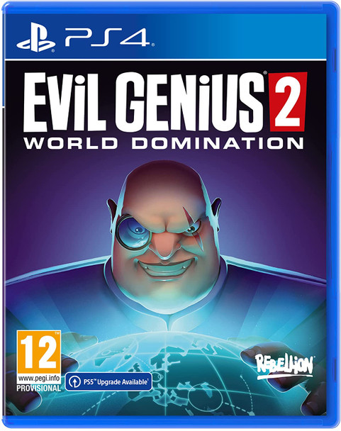 Evil Genius 2 World Domination Sony Playstation 4 PS4 Game