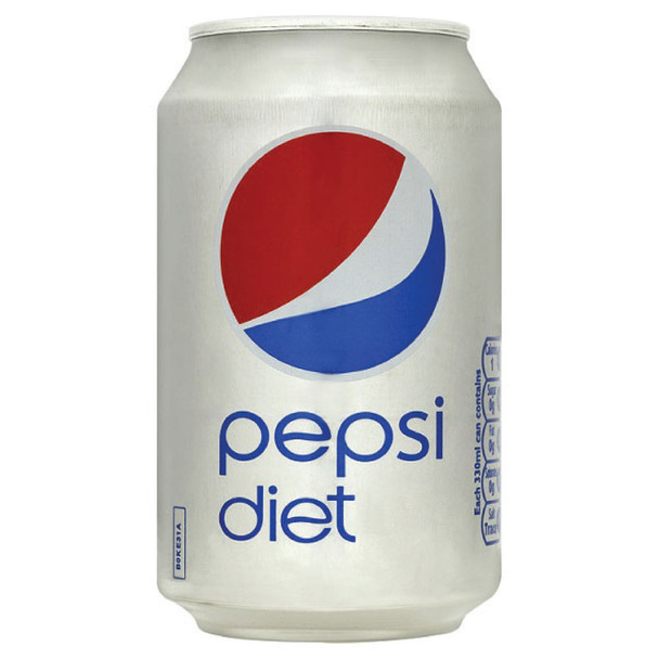 Diet Pepsi Cans 330ml Pack of 24 202428 BRT00204