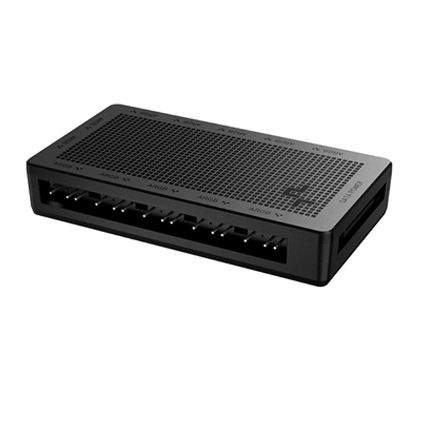 Deepcool Sc700 Addressable Rgb Hub 12-Port Connect Up To 12 5V Argb 3-Pin Compon R-SC700-BKNSNN-G