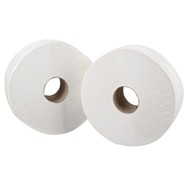 Maxima Mini Jumbo Toilet Roll 200 Metre White Pack of 12 CPD97307