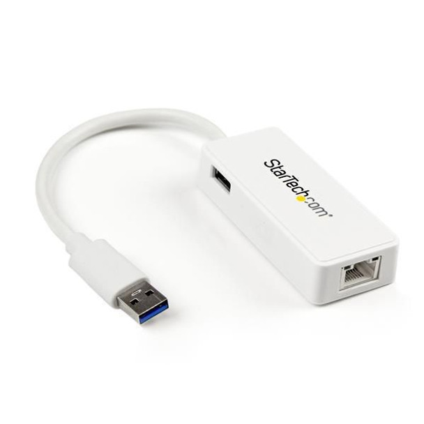 StarTech.com USB31000SPTW GIGABIT USB 3.0 NIC - WHITE USB31000SPTW