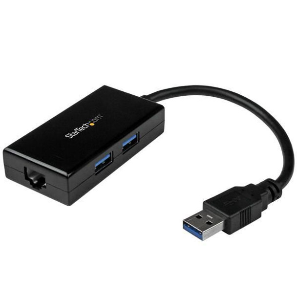 StarTech.com USB31000S2H USB 3.0 NETWORK ADAPTER & HUB USB31000S2H