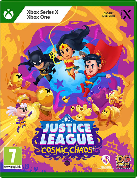 DC Justice League Cosmic Chaos Microsoft XBox One Series X Game