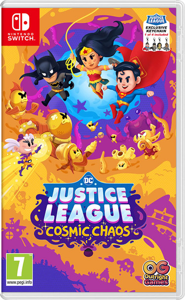 DC Justice League Cosmic Chaos Nintendo Switch Game