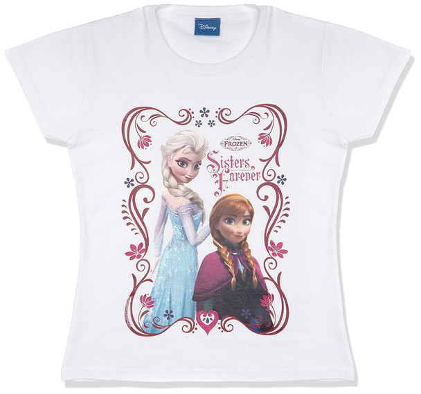 Frozen Sisters Forever T-Shirt Kids 5/6 Yrs FASH-FROSISFOR-5