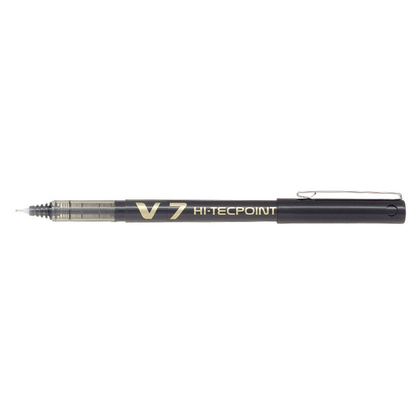 Pilot V7 Hi-Tecpoint Ultra Rball Fine Black Pack of 20 3131910516538 PI51653