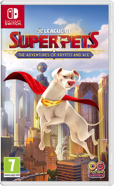 DC League of Super-Pets The Adventures of Krypto and Ace Nintendo Switch Game