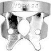 Ivory Rubber Dam Clamps, Winged 26, Small Lower Molar