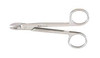 Miltex - Wire Scissors 4-1/4 Curved Smooth