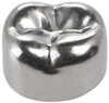 3M Unitek Stainless Steel Permanent Molar Crowns, 900434, Lower LeftSecond Permanent Molar, Size 4, 5 Crowns