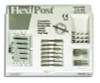 Flexi-Post Kits Assorted, Titanium, Sizes 0-1-2