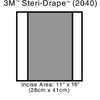 3M STERI-DRAPE 2 INCISE DRAPES, 2040