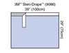 3M DRAPES & SHEETS, 9086