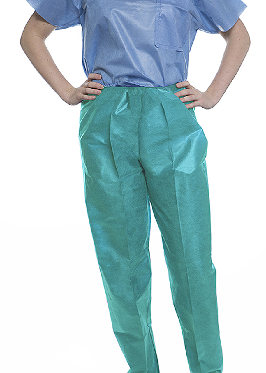 Easy-Breathe Pant Teal L 10/pk