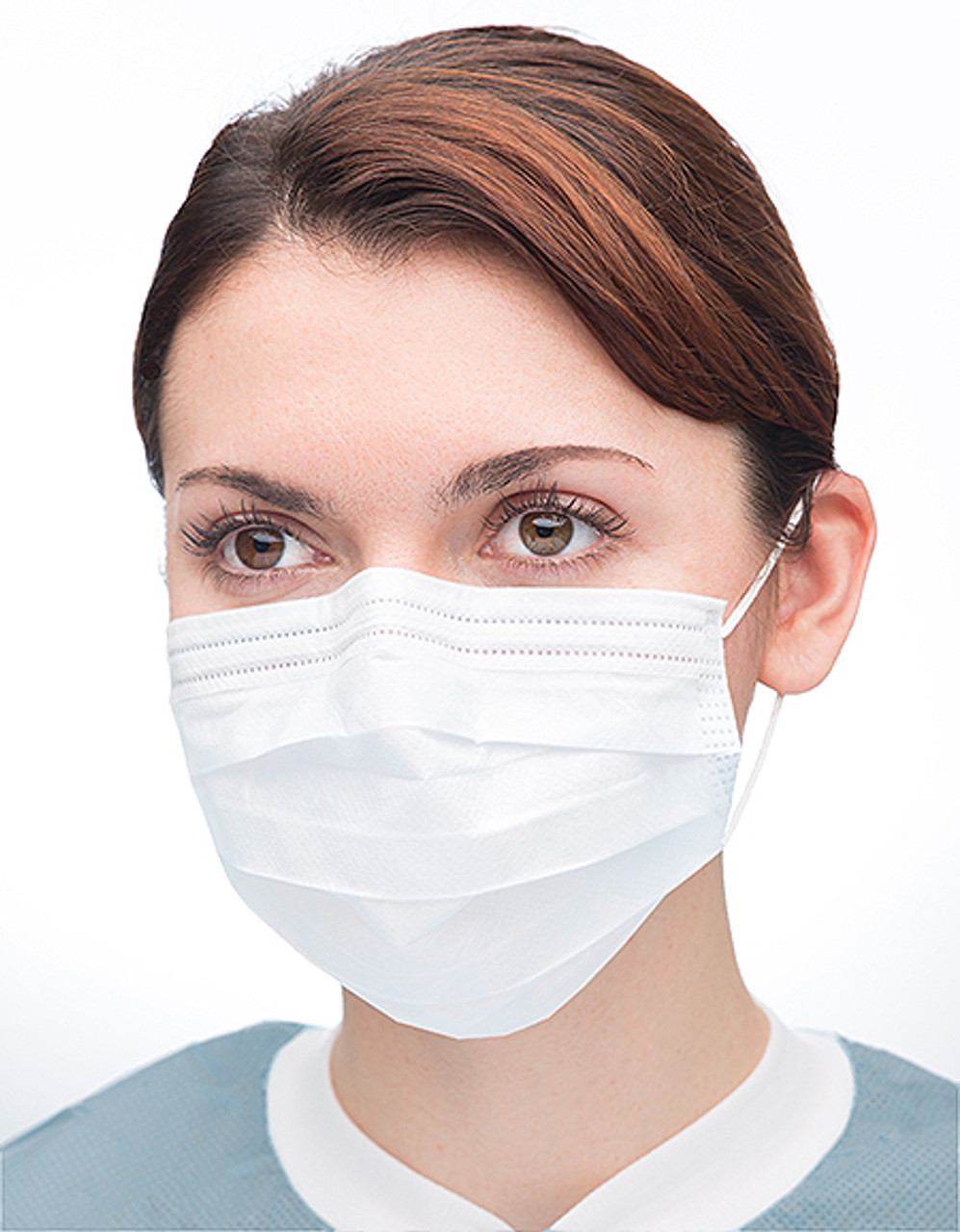 Extra-Safe Sensitive Ear-Loop Masks White 50Bx Extra-Safe Sensitive Ear-Loop Masks White 50Bx