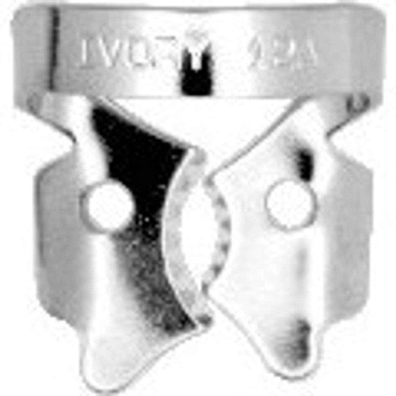 Ivory Rubber Dam Clamps, Winged 12A, Right Partially Erupted, 3rd Molar, Kulzer, 50057348