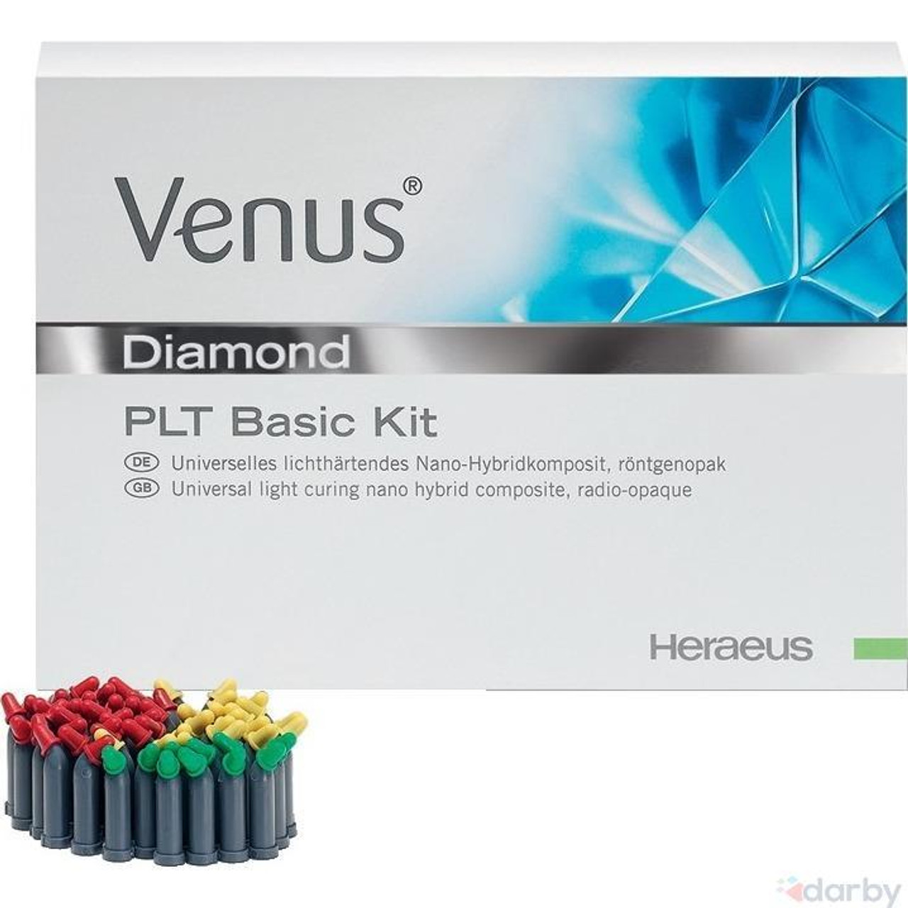 Venus Diamond Opaque Medium, PLT, Refill, 0.25 g, 20/Box