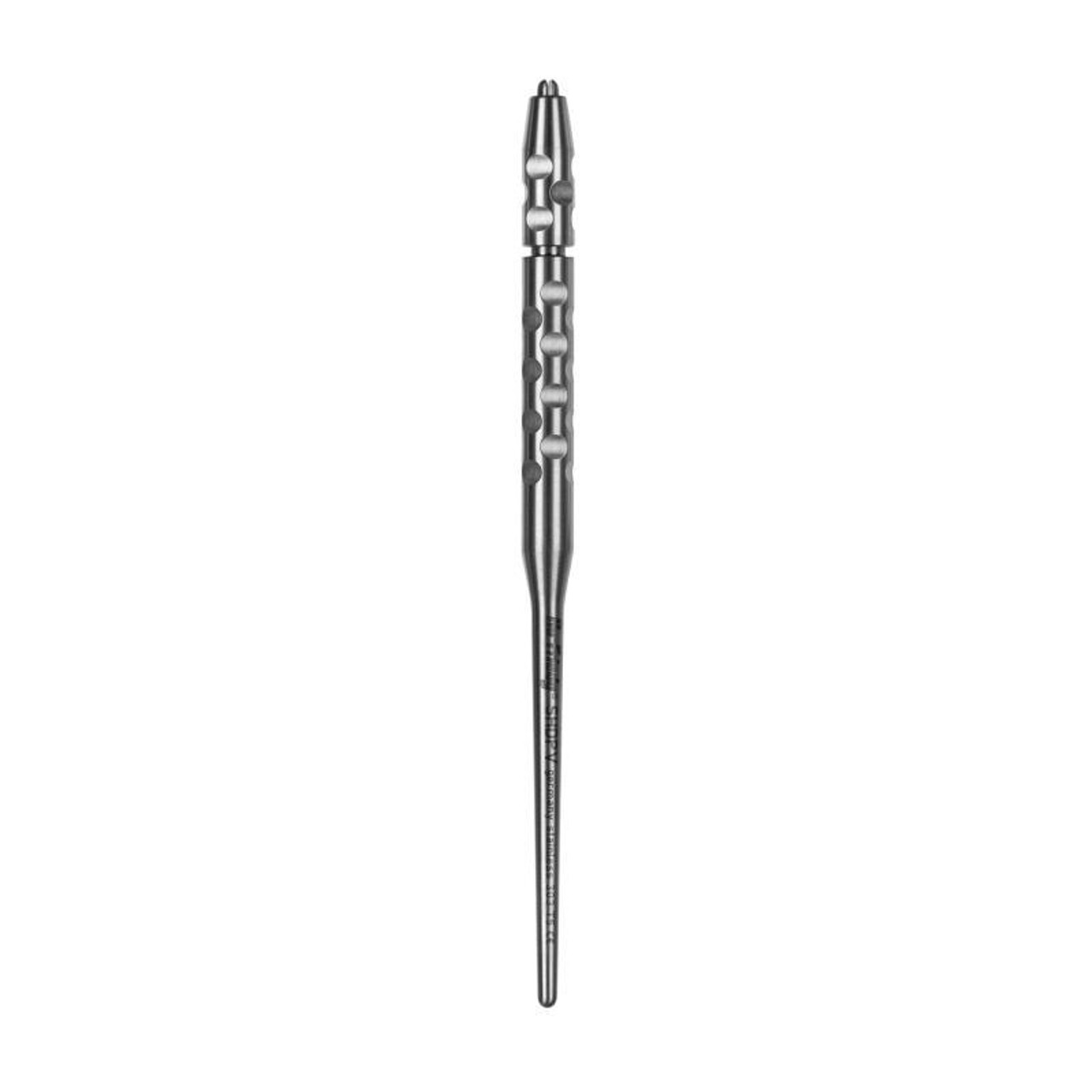 Hu-Friedy - Microsurgical Scalpel Handle - Steel Round W/ Blade Tightener