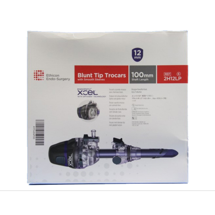 ETHICON ENDOPATH XCEL BLUNT TIP TROCARS WITH OPTIVIEW TECHNOLOGY, 2H12LP