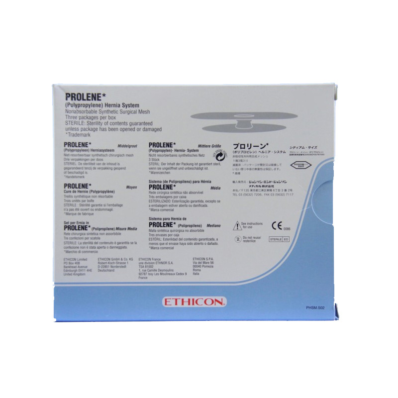 ETHICON SURGICAL MESH, PMH