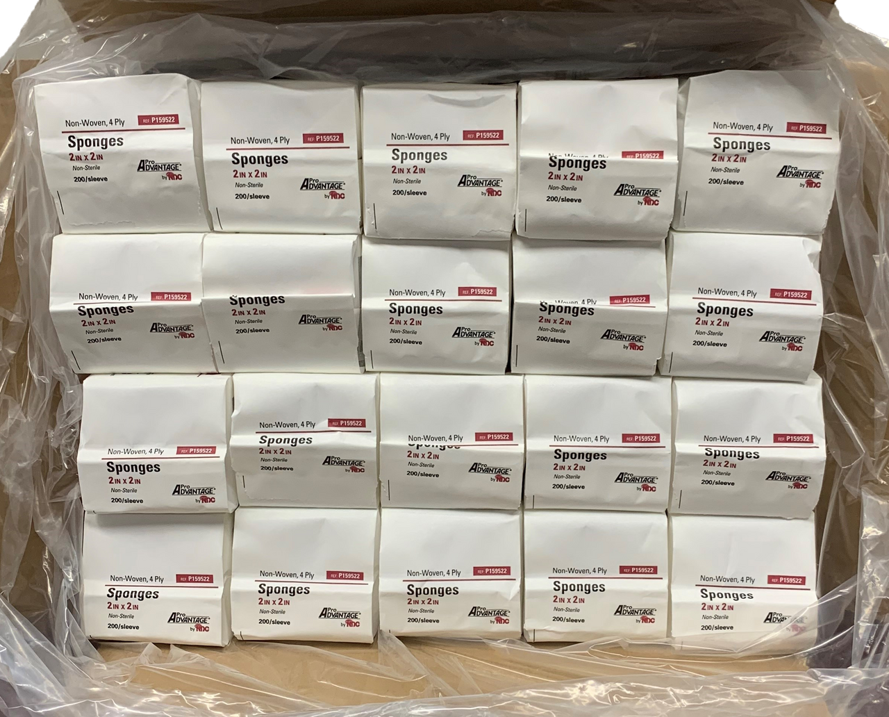 DDS Dental Supplies - 2 x 2 Non-Woven Sponge 4000Bx