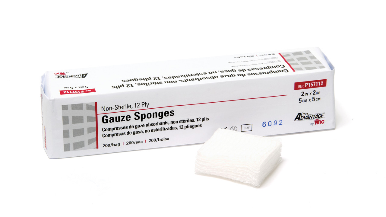 DDS Dental Supplies - 2 x 2 Non-Woven Sponge 4000Bx