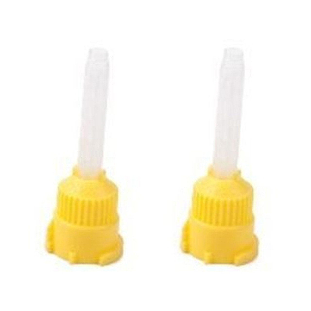 Short HP Mixing Tips Yellow 4.2mm 48/pk