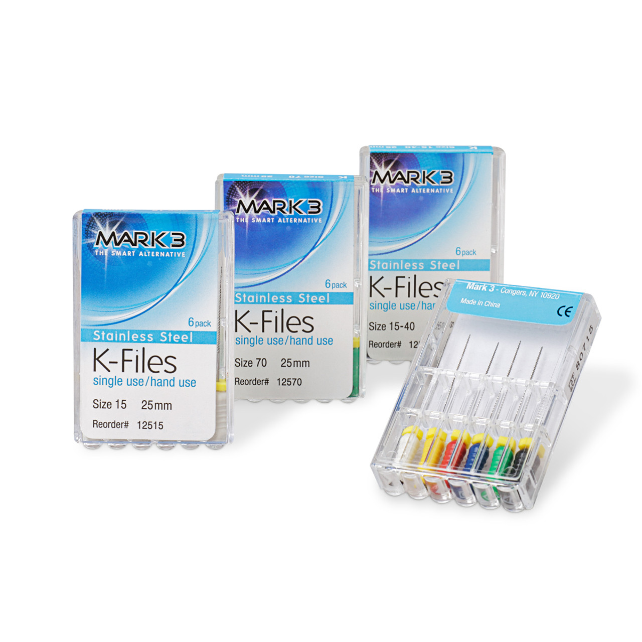 DDS Dental Supplies - K-Files 21mm w/Stops - #25