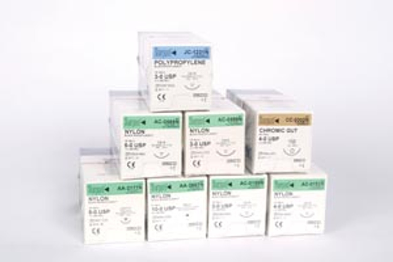 Surgical Specialties - Look Suture 3/0 PolySynViolet Braided 27/70cm T 26mm 1/2 Circle