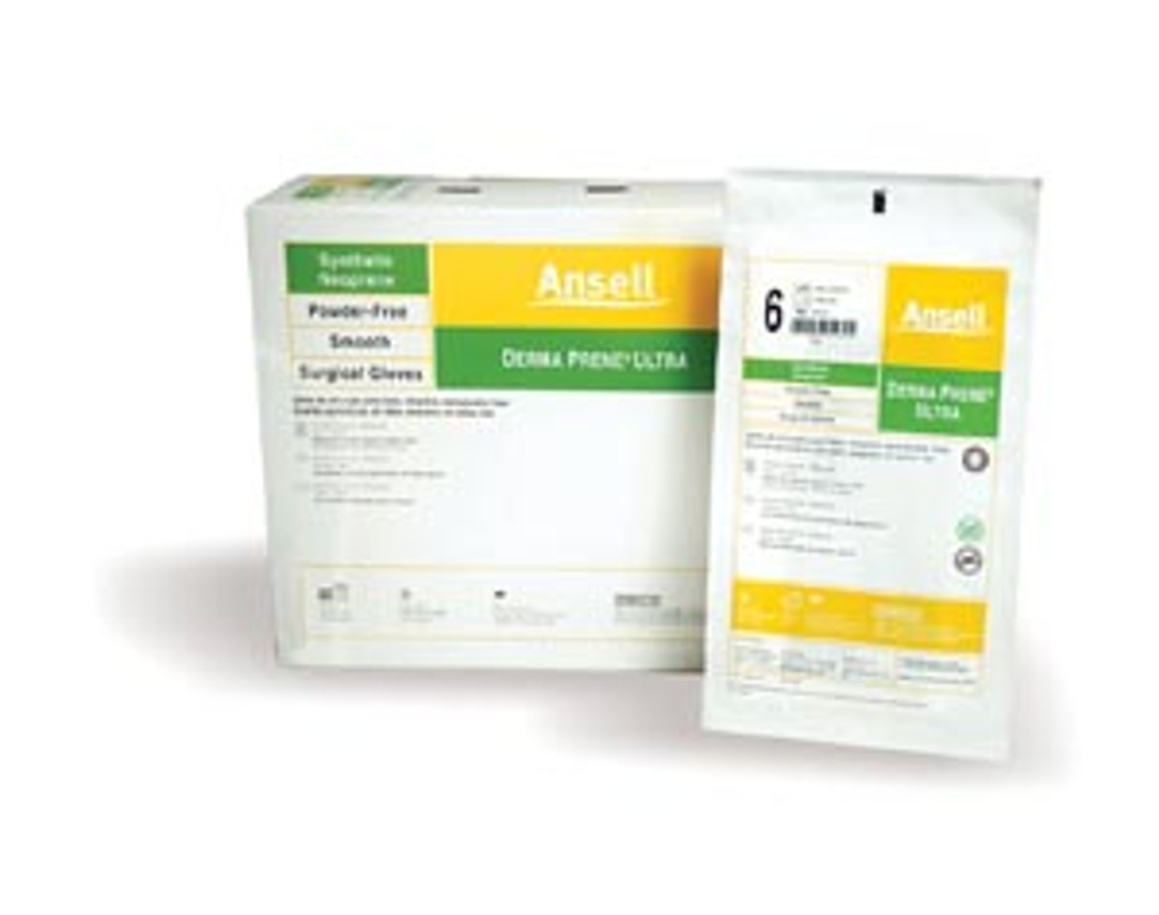ANSELL GAMMEX NON-LATEX POWDER-FREE STERILE NEOPRENE SURGICAL GLOVES, 8516