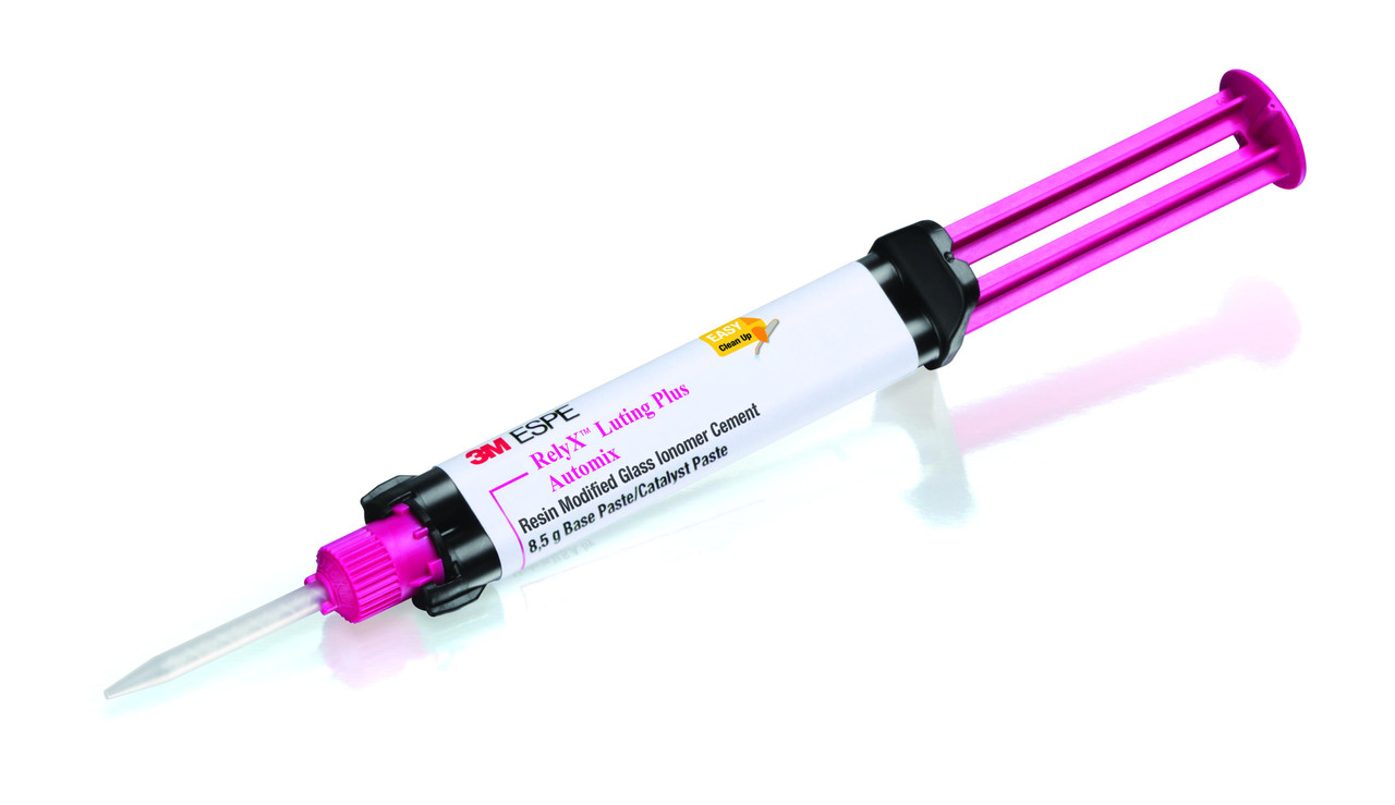 3M RelyX Luting Plus Automix Resin Modified Glass Ionomer Cement Trial Kit, 3535TK, 1-8.5g Automix