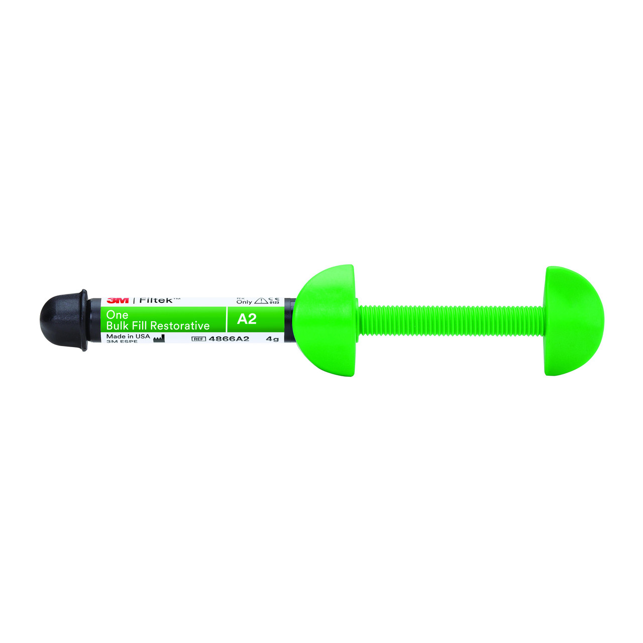 3M Filtek One Bulk Fill Restorative, 4866A2, 1 - 4g Syringe, A2