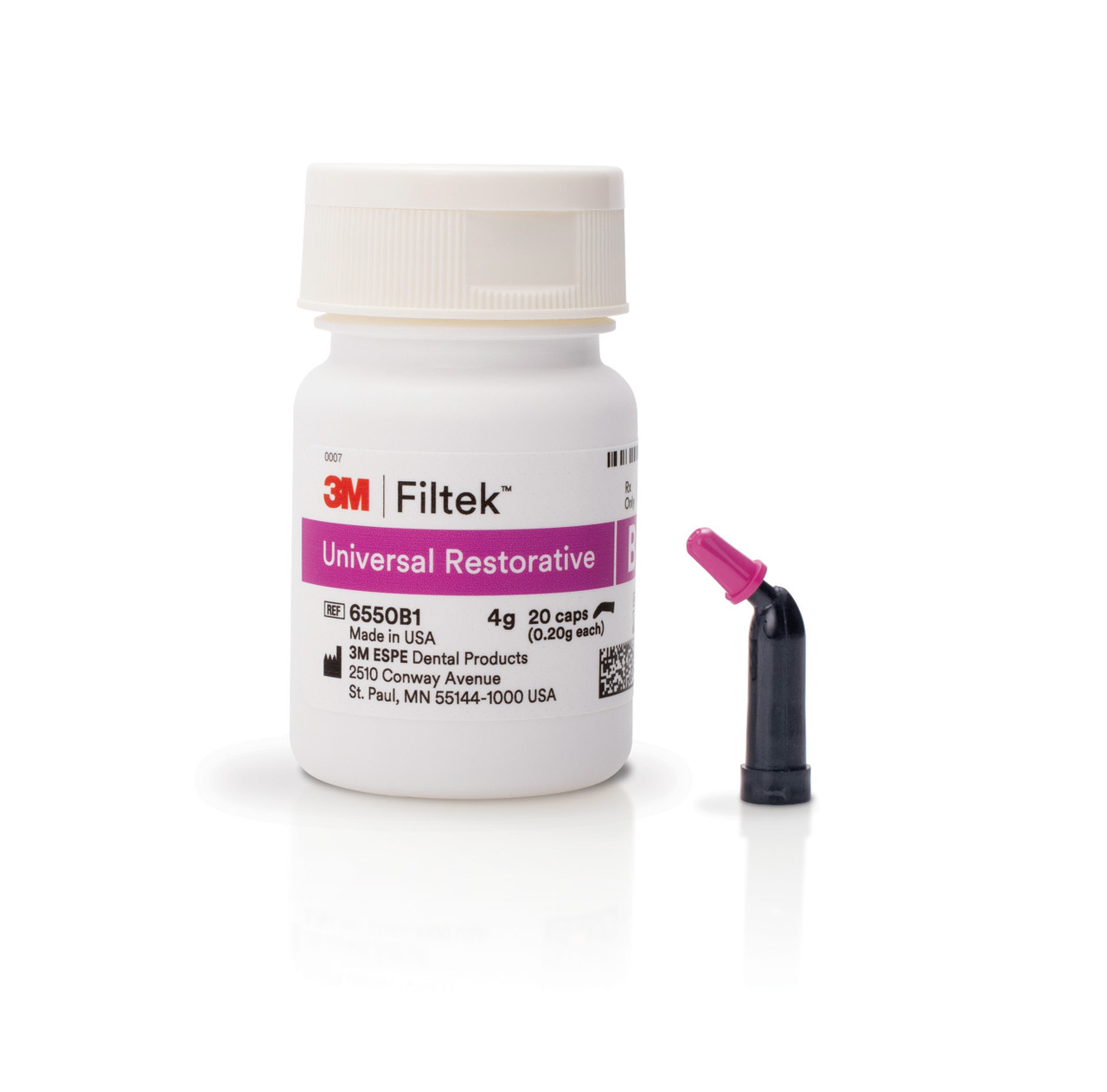 3M Filtek Universal Restorative, 6550B1, 20 - 0.2 g Capsules, B1