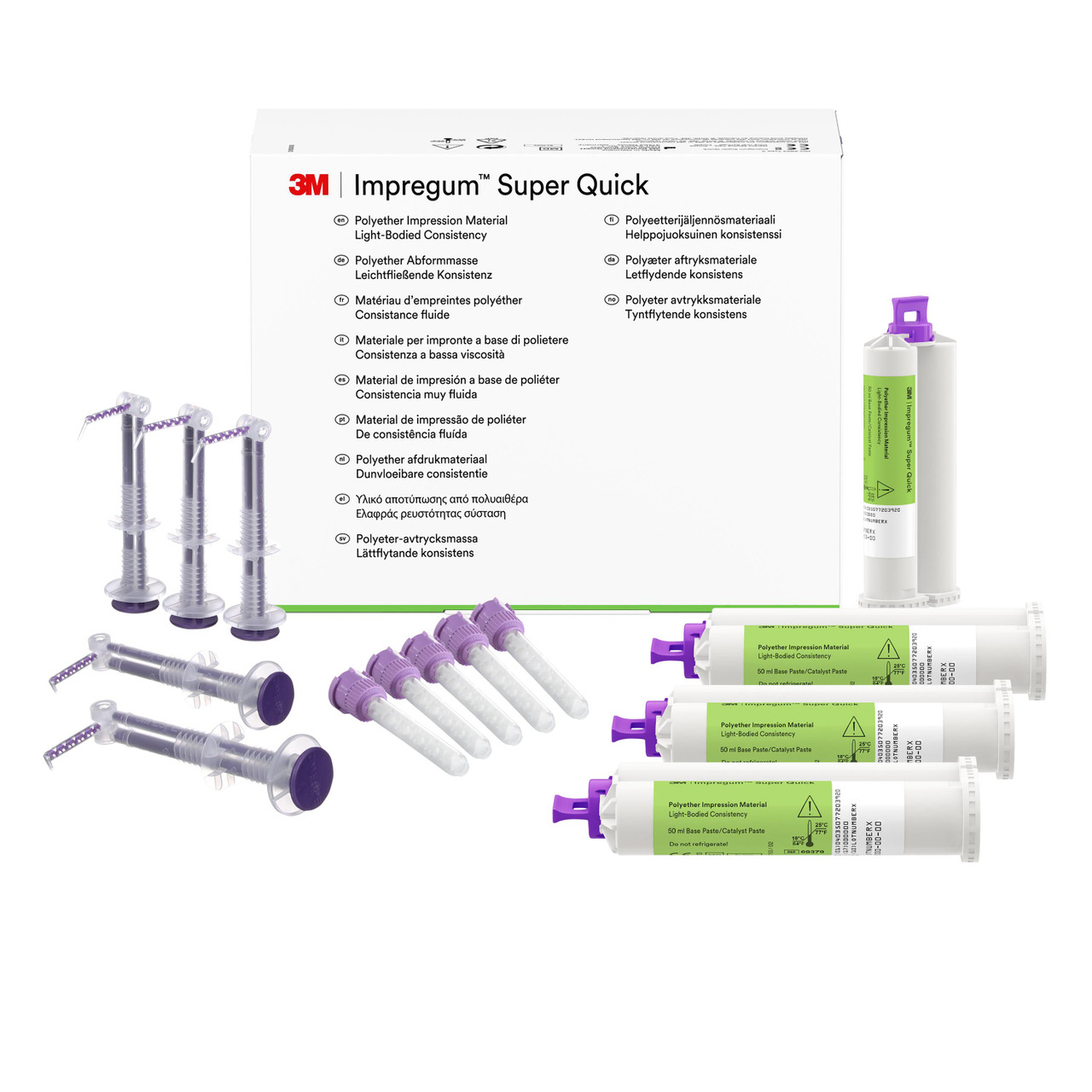 3M Impregum Super Quick Polyether Impression Material Light BodyRefill, 69379